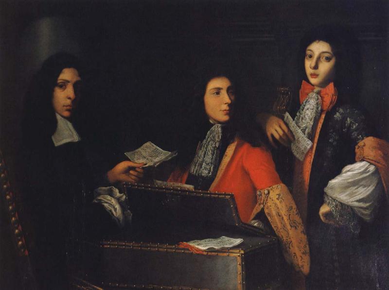 Anton Domenico Gabbiani Singer oil painting picture
